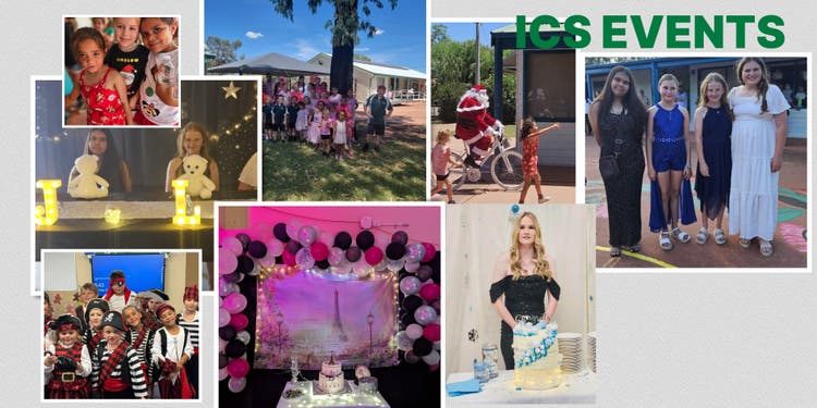 Events highlights features different images of our students at our school events.